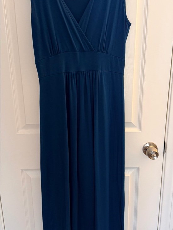 Woosea Dresses & Skirts - Deep Teal Sleeveless V-Neck Maxi Dress